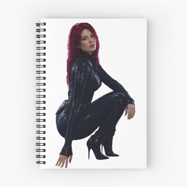 Item preview, Woman Posing in Sparkly Black Bodysuit with High Heels Close Up designed and sold by Creative88Art.