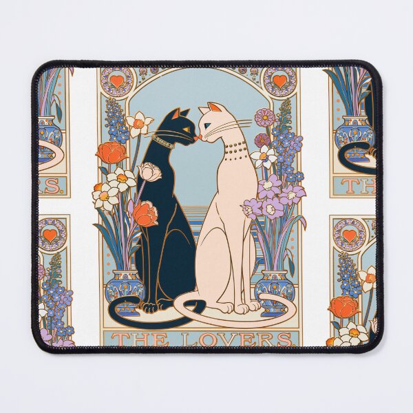 Item preview, Cat nouveau The lovers  designed and sold by MendaciousMina.