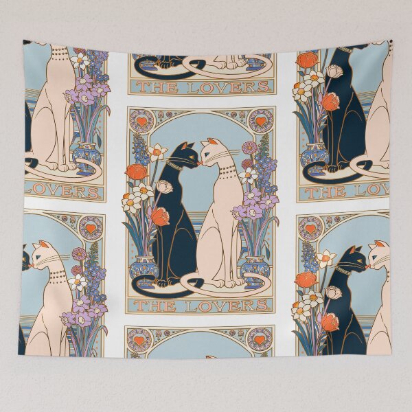 Item preview, Cat nouveau The lovers  designed and sold by MendaciousMina.