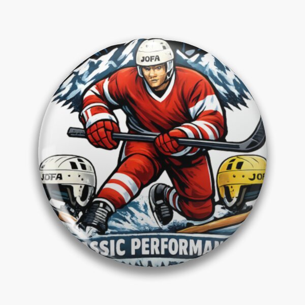 Item preview, Jofa Classic Hockey Performance – Vintage Ice Warrior Design designed and sold by CatLovers Studio.