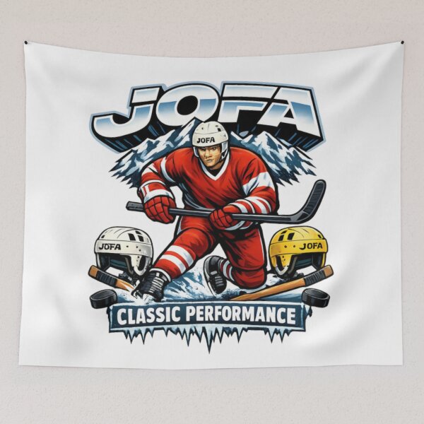 Item preview, Jofa Classic Hockey Performance – Vintage Ice Warrior Design designed and sold by CatLovers Studio.
