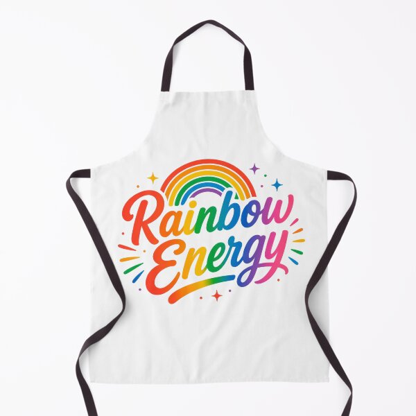 Item preview, Rainbow Energy Colorful Typography Inspirational Quote designed and sold by INVITOARTE.