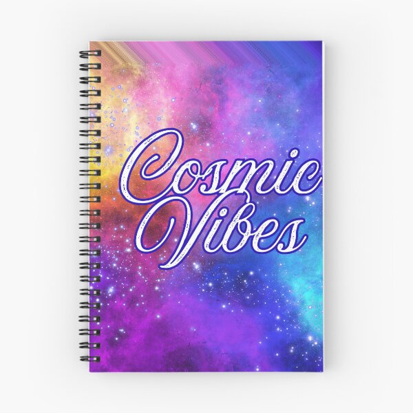 Item preview, Cosmic Vibes Retro Galaxy Nebula Space Typography designed and sold by Violet-Forge.