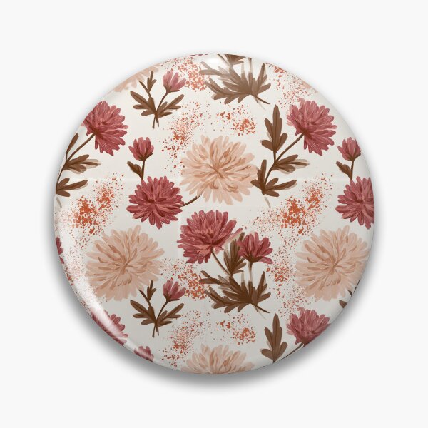 Item preview, Ornamental Chrysanthemum Floral  - Retro Flower Floral   - Gifts For Women designed and sold by RoyalStarsPatts.