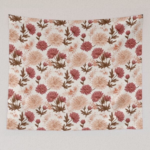 Item preview, Ornamental Chrysanthemum Floral  - Retro Flower Floral   - Gifts For Women designed and sold by RoyalStarsPatts.
