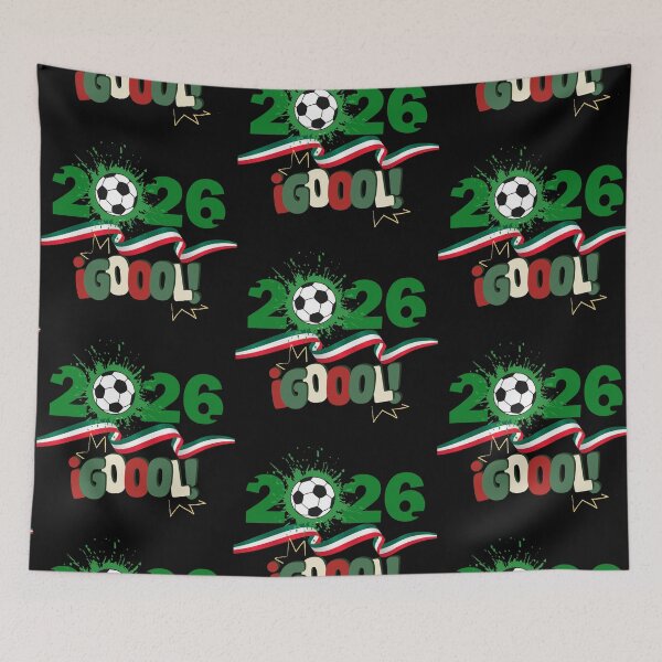 Artikelvorschau, Gool Mexico 2026 Futbol Mundial entworfen und verkauft von A touch of creativity.
