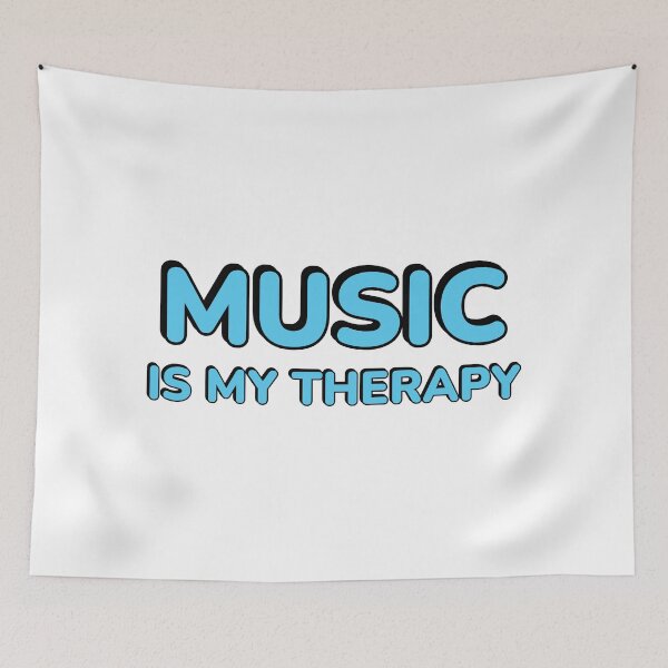 Item preview, Music Is My Therapy designed and sold by Inspirationmotivation.