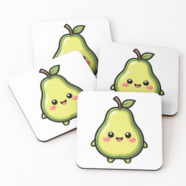 Item preview, Cute Kawaii Pear Character designed and sold by Atraks1.