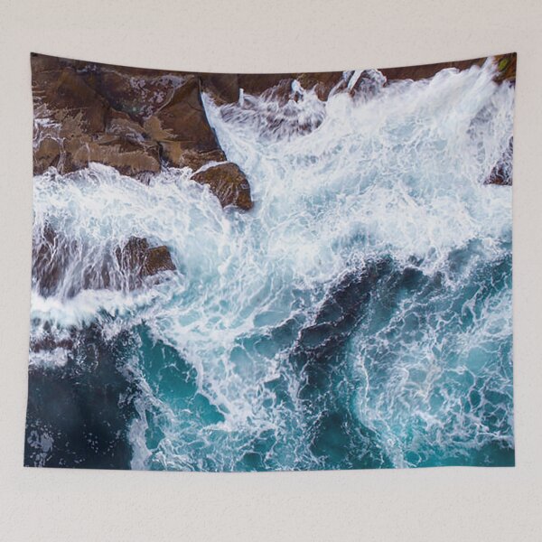 Item preview, Rugged, Dramatic Ocean Coastline With Wild Waves designed and sold by DEC02.
