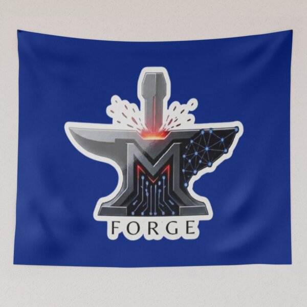 Item preview, Mavila Forge Official Logo Cyberpunk Aesthetic designed and sold by Mavila Forge.