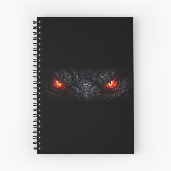 Item preview, Glowing Red Dragon Eyes Dark Fantasy Monster designed and sold by rich-moda.
