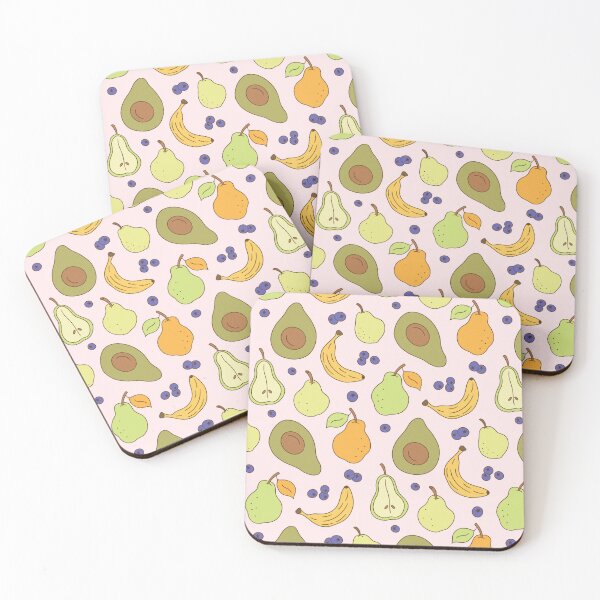 Item preview, Modern Hand-Drawn Fruit Pattern designed and sold by Olive Lane Creative.