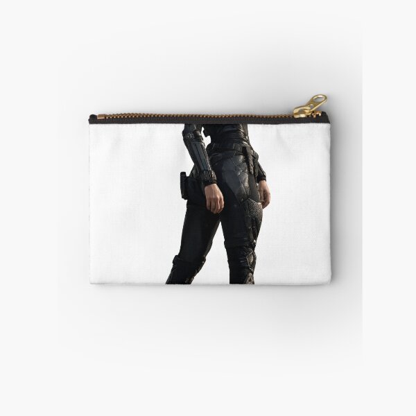 Item preview, Woman Walking in Futuristic Leather Outfit with Weapon Isolated on Transparent Background designed and sold by Creative88Art.