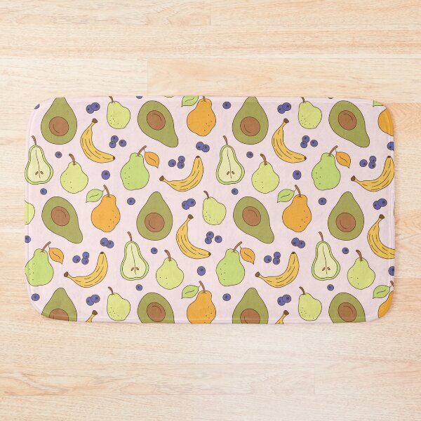 Item preview, Modern Hand-Drawn Fruit Pattern designed and sold by Olive Lane Creative.