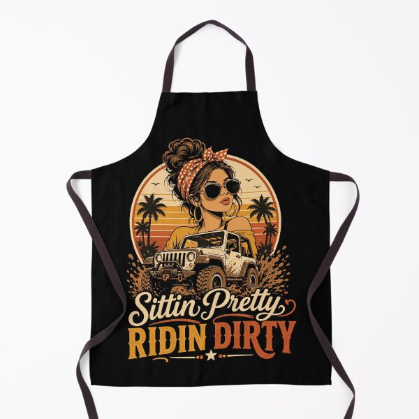 Item preview, Sittin Pretty Chasing Trails Tropical Off Road Girl designed and sold by JasKei-Designs.