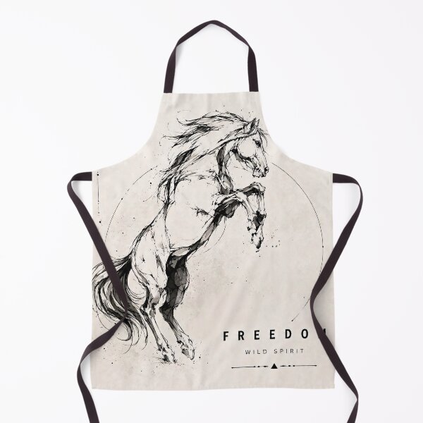 Item preview, Freedom - Wild Horse Ink Drawing designed and sold by thirtyonestars.