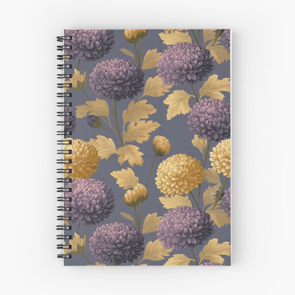 Item preview, Blooming Chrysanthemum Print  - Flower Bouquet Pattern   - Graduation Gifts for girlfriend designed and sold by RoyalStarsPatts.