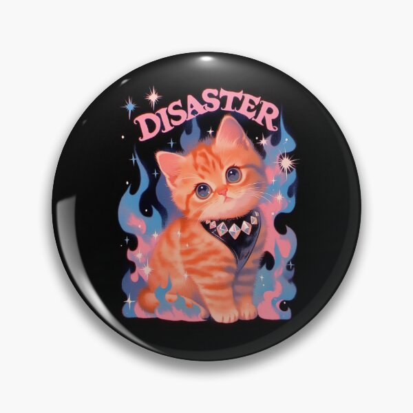 Item preview, Disaster kitten designed and sold by MendaciousMina.
