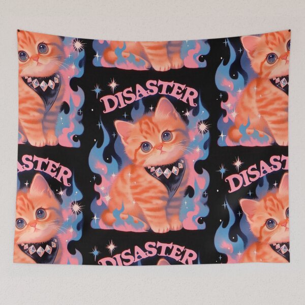 Item preview, Disaster kitten designed and sold by MendaciousMina.