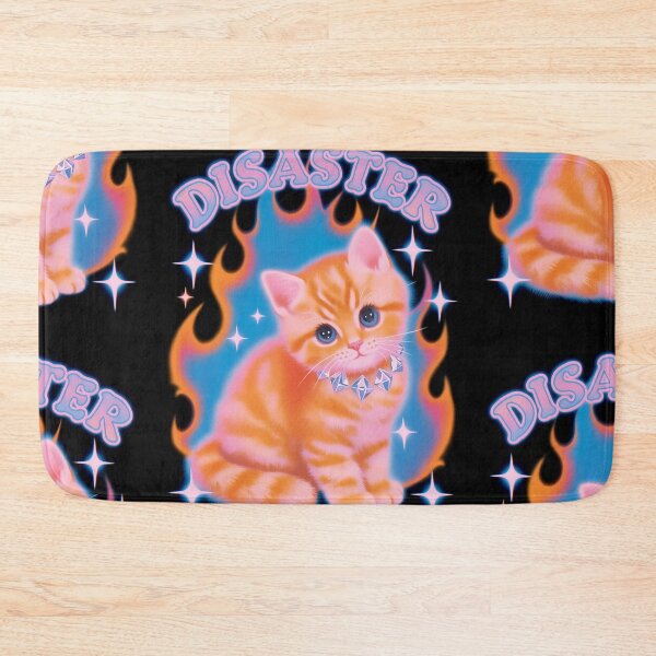 Item preview, Disaster kitten designed and sold by MendaciousMina.