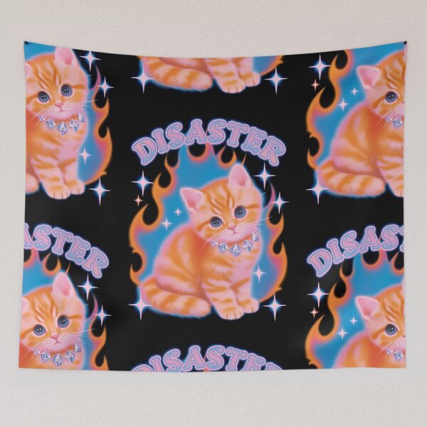 Item preview, Disaster kitten designed and sold by MendaciousMina.