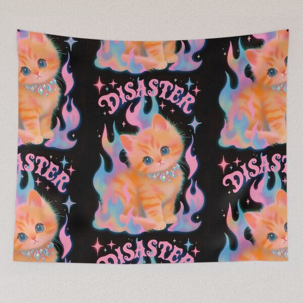 Item preview, Disaster kitten designed and sold by MendaciousMina.