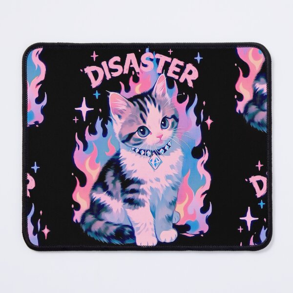 Item preview, Disaster kitten designed and sold by MendaciousMina.