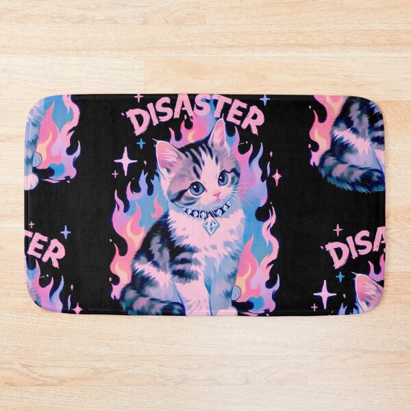 Item preview, Disaster kitten designed and sold by MendaciousMina.