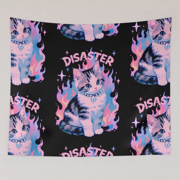 Item preview, Disaster kitten designed and sold by MendaciousMina.