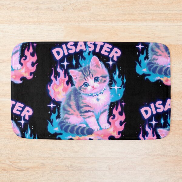 Item preview, Disaster kitten designed and sold by MendaciousMina.