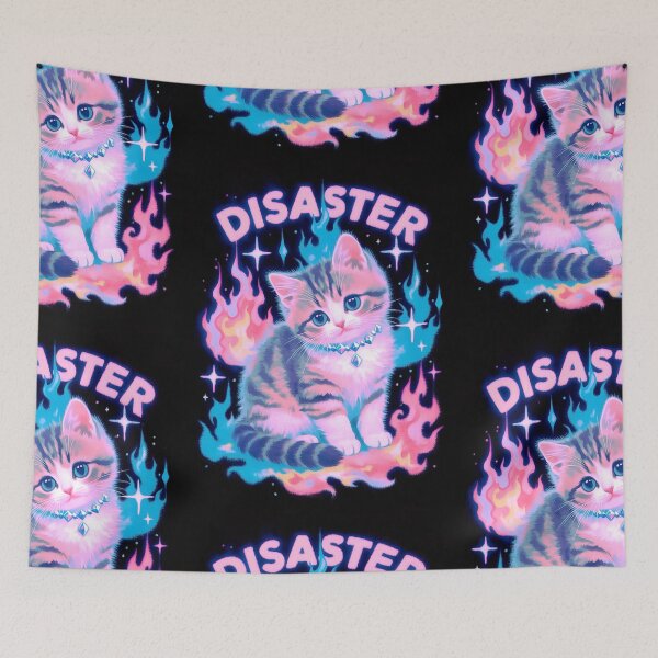 Item preview, Disaster kitten designed and sold by MendaciousMina.