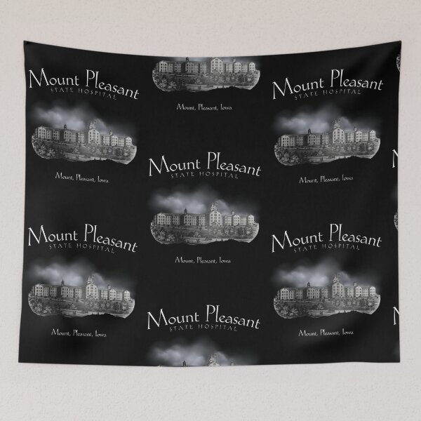 Item preview, Mount Pleasant State Hospital (Mount Pleasant, Iowa) Hero Graphic designed and sold by GhostlyWorld.