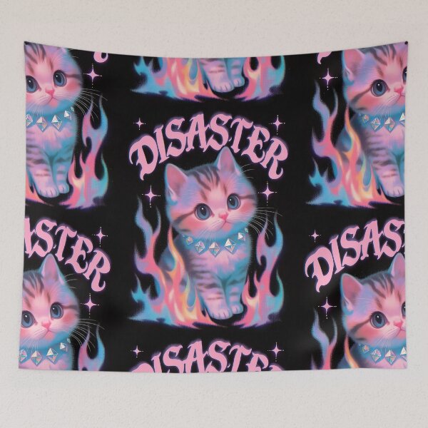 Item preview, Disaster kitten designed and sold by MendaciousMina.
