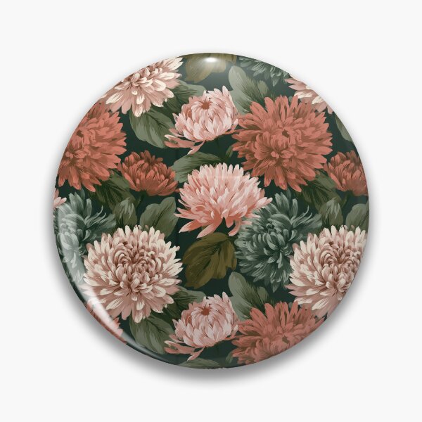 Item preview, Trendy Chrysanthemum Print - Tropical Flower Pattern   - Holiday Gift Sets designed and sold by RoyalStarsPatts.