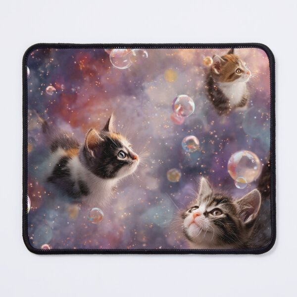 Item preview, Dreamy Kittens in Magical Bubble Galaxy designed and sold by Moody Vibes Studio.