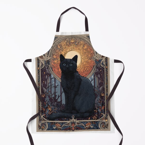 Item preview, Art nouveau cat designed and sold by MendaciousMina.