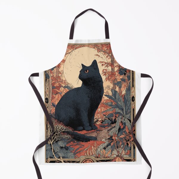 Item preview, Art nouveau cat designed and sold by MendaciousMina.