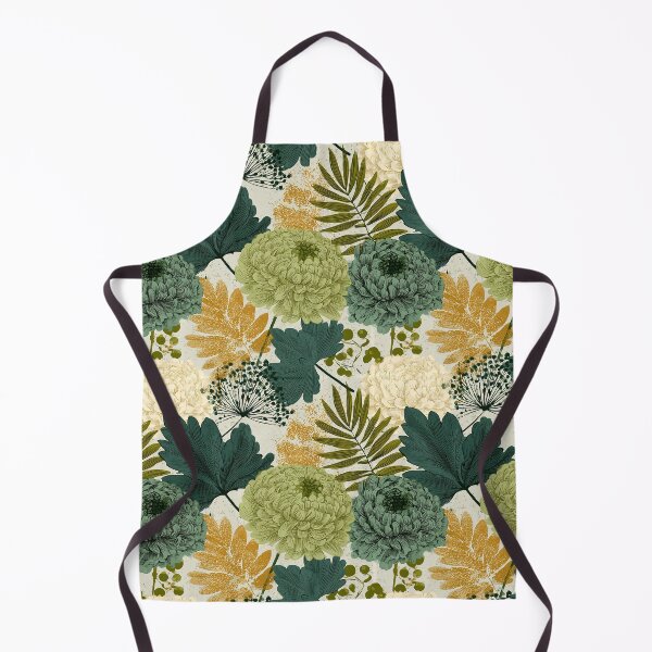Item preview, Elegant Chrysanthemum Print  - Flower Garden Pattern   - Housewarming Gift Ideas designed and sold by RoyalStarsPatts.