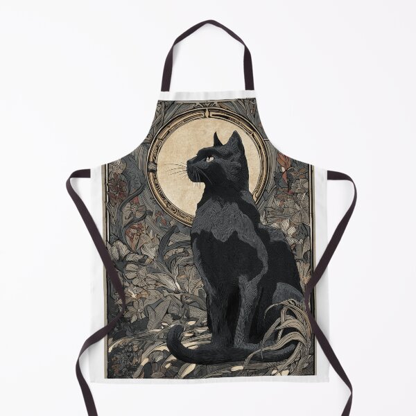 Item preview, Art nouveau cat designed and sold by MendaciousMina.