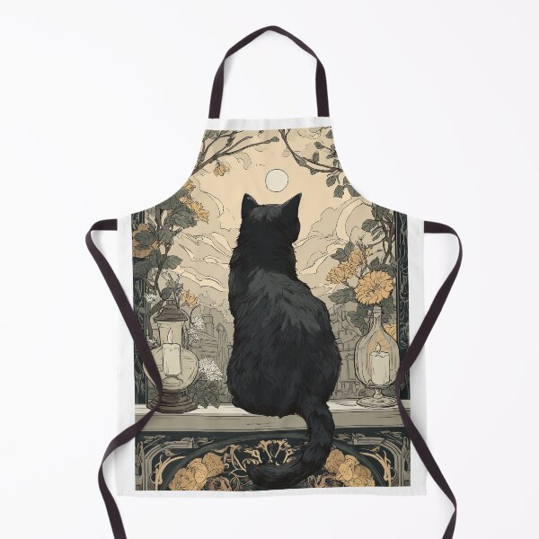 Item preview, Art nouveau cat designed and sold by MendaciousMina.