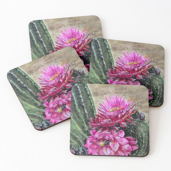 Item preview, Front Yard Pink Cactus designed and sold by pateggen3406.