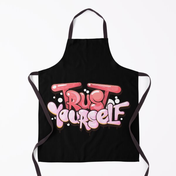 Item preview, Bubble Graffiti Trust Yourself Typography designed and sold by Khadigadesings.