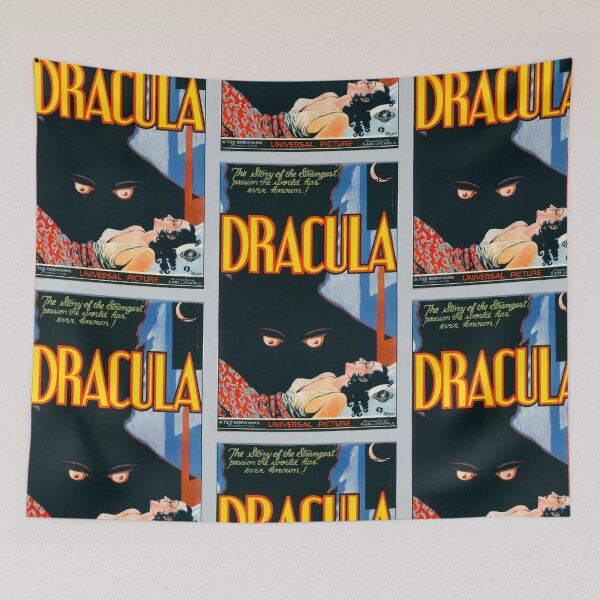 Item preview, Dracula vintage repro Horror movie Universal Monsters designed and sold by BlueLineLAX.