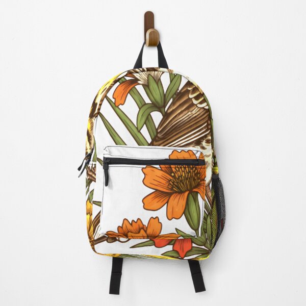 Item preview, Meadowlark With Yellow Marigolds designed and sold by Birdhaus-Studio.