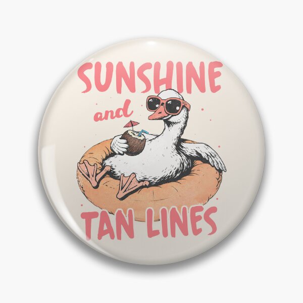 Item preview, Funny Summer Goose Sunshine And Tan Lines designed and sold by legendaryskins.