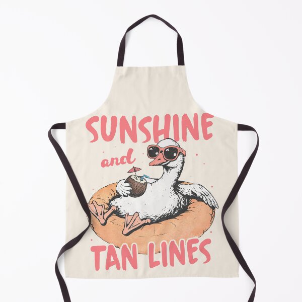 Item preview, Funny Summer Goose Sunshine And Tan Lines designed and sold by legendaryskins.