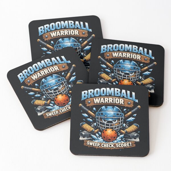 Item preview, Broomball Warrior – Sweep Check Score designed and sold by SidTastic .