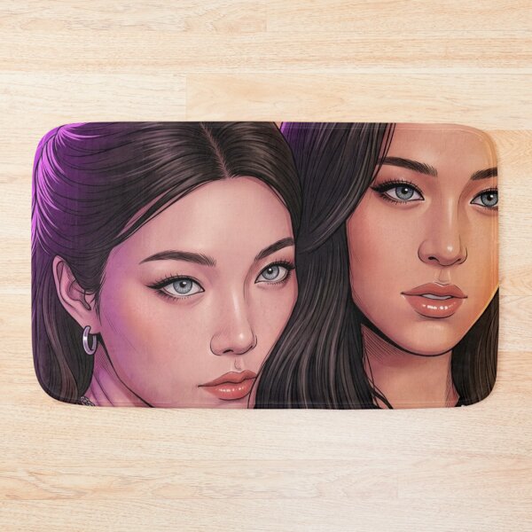 Item preview, LO Eye Luv U GL Series Lgbtq+ Sapphic Decor Poster Print Art Comic Saying  designed and sold by Mind Space.