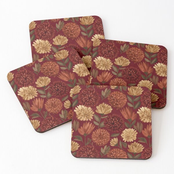 Item preview, Colorful Chrysanthemum Floral - Hawaiian Flower Pattern   - Mothers Day Ideas designed and sold by RoyalStarsPatts.