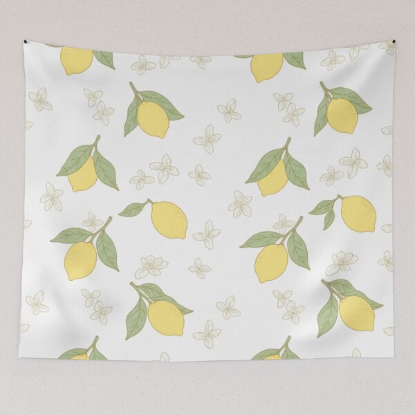 Item preview, Vintage Lemon Pattern | Botanical Print for Kitchen and Home Decor designed and sold by HeyHas.